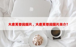 大唐芙蓉园图片，大唐芙蓉园图片简介？