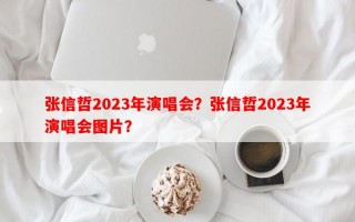 张信哲2023年演唱会？张信哲2023年演唱会图片？