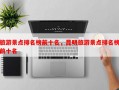 旅游景点排名榜前十名，昆明旅游景点排名榜前十名
